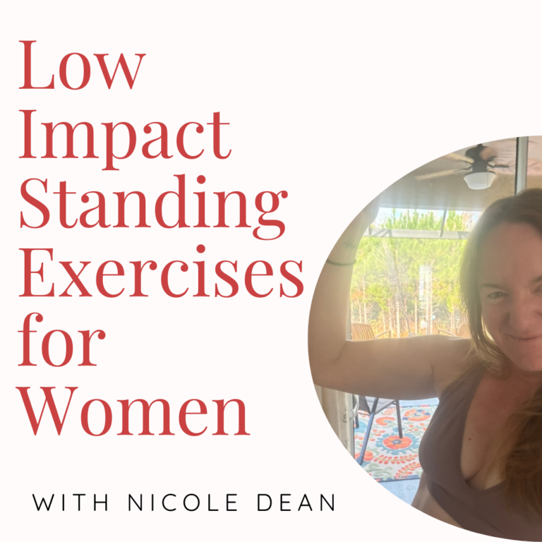 10-20 Minute Standing Low Impact Exercise for women